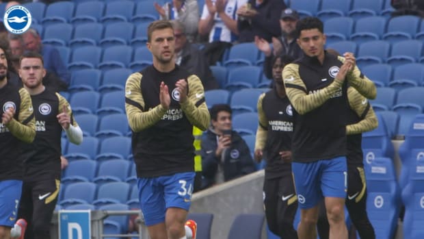 Pitchside: Maupay and Welbeck down Leicester